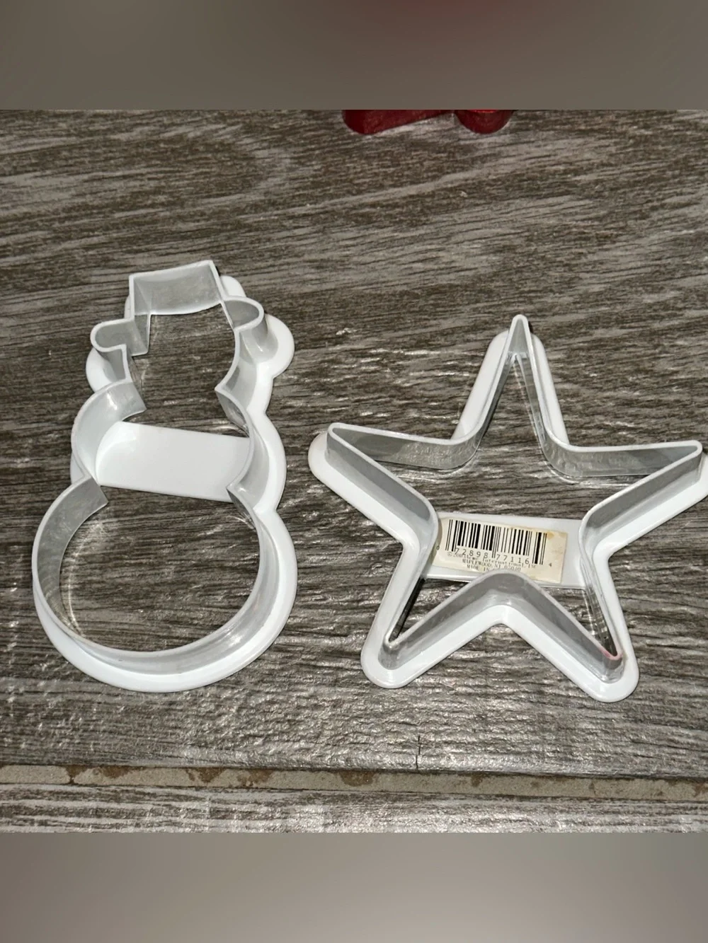 Vintage Acme Christmas Cookie Cutters Bell Tree Snowman Star Gingerbread Man